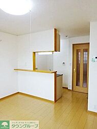 多摩都市モノレール 上北台駅 徒歩15分の賃貸アパート 2階1LDKのリビング/ダイニング