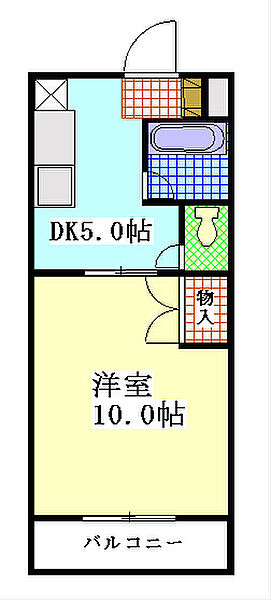 グランピアI 401｜静岡県袋井市浅羽(賃貸マンション1DK・4階・30.29㎡)の写真 その2