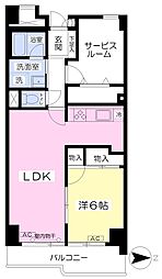 ＰＩＳＯ池袋 4階1SLDKの間取り