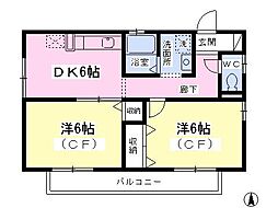 間取図画像 2DK