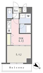 ムジカーレ東十条 1DKの間取図画像