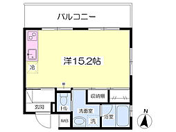 MYSPACE ワンルームの間取図画像