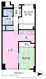 PISO池袋 1SLDKの間取図画像