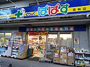 どらっぐぱぱす若林店まで350ｍ