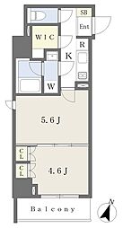 ReveCitySendagaya 2Kの間取図画像