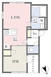 (仮)吉祥寺北町3丁目新築計画 1LDKの間取図画像