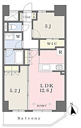 プランタンＳＡＫＵＲＡ 3階2LDKの間取り