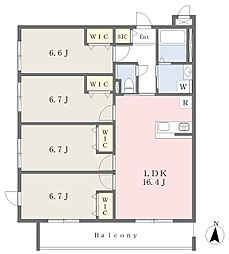 エルカミーノ 4LDKの間取図画像