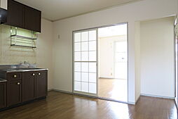 JR中央線 八王子駅 バス22分 中野市民センター下車 徒歩7分の賃貸アパート 1階3DKのリビング/ダイニング