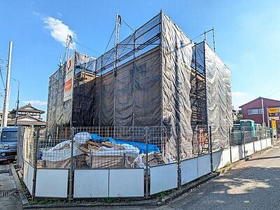 外観:外観です♪建築中(2026年10月8日撮影) 外観:外観です♪建築中(2026年10月8日撮影)