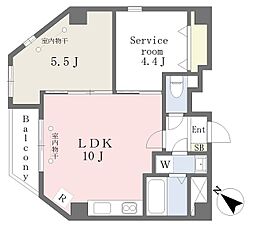 メゾン コトブキ 1SLDKの間取図画像