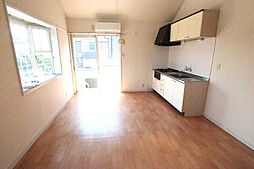 君津テラスハウスＢ D 1階2LDKのリビング/ダイニング