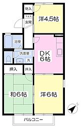 間取図画像 3DK