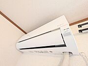 バルコニー側洋室エアコンあり
