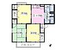 間取り：3ＤＫのお部屋です