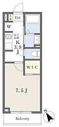 市原市岩崎1丁目マンション 1Kの間取図画像