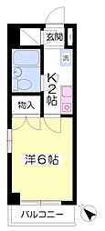 間取図画像 1K