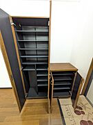 靴が収納しやすく便利です