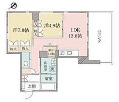 4階 / 2LDK / 62.38㎡