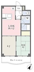 青秋桜 2LDKの間取図画像
