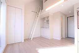 JR横浜線 相模原駅 徒歩5分の賃貸アパート 2階ワンルームのリビング/ダイニング