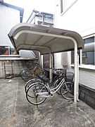 屋根付駐輪場