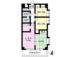 グリーンパーク・市ヶ尾 3LDKの間取図画像