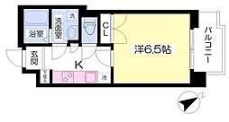 アゼリア新百合ヶ丘 1Kの間取図画像