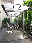 屋根付駐輪場