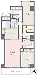 ジェナルニューヨコハマ 3SLDKの間取図画像