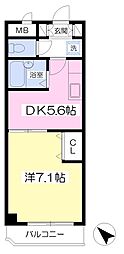 ウイルハイム新横浜 1DKの間取図画像