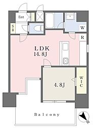 中区相生町6丁目PJ 1LDKの間取図画像