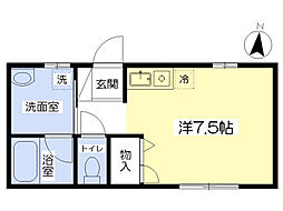 間取図画像 ワンルーム