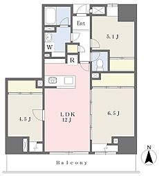 エスプラナード 3LDKの間取図画像