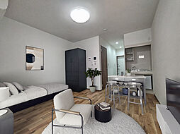 アビタシオンII 301 3階ワンルームのリビング/ダイニング