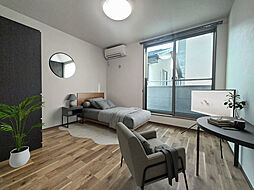 アビタシオンII 304 3階ワンルームのリビング/ダイニング