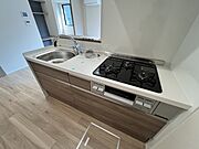 三口ガスコンロ＆グリルでお料理もはかどります☆