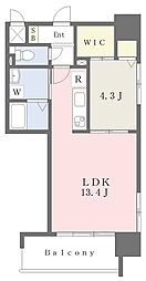 アーバン山越 1LDKの間取図画像