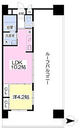 PARKPLACE 1LDKの間取図画像