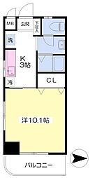 GrandLumiere 1Kの間取図画像