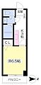 本町シングルス3階2.7万円