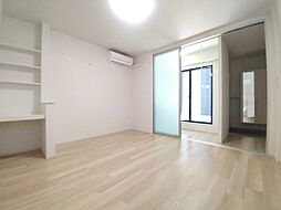 伊予鉄道郡中線 新川駅 徒歩6分の賃貸アパート 1階ワンルームのリビング/ダイニング