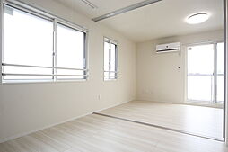 伊予鉄道市駅線 南町駅 徒歩5分の賃貸アパート 3階2LDKのリビング/ダイニング