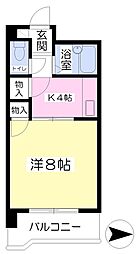 間取図画像 1K