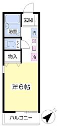 間取図画像 1K