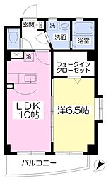 ヴィオレータ 1LDKの間取図画像