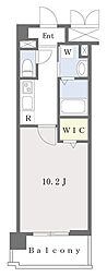 福岡市南区大楠2丁目マンション 1Kの間取図画像