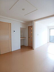 JR豊肥本線 武蔵塚駅 4.4kmの賃貸アパート 1階2DKのリビング/ダイニング