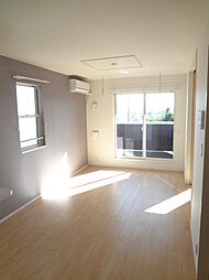 熊本電気鉄道 北熊本駅 バス10分 外沖下車 徒歩6分の賃貸アパート 2階2LDKのリビング/ダイニング