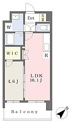 パルデンス・エコノ10 1LDKの間取図画像